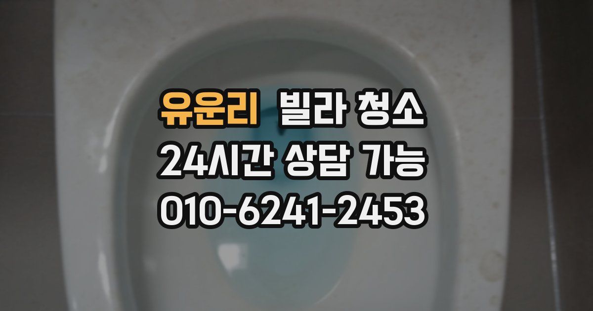 유운리 빌라 청소