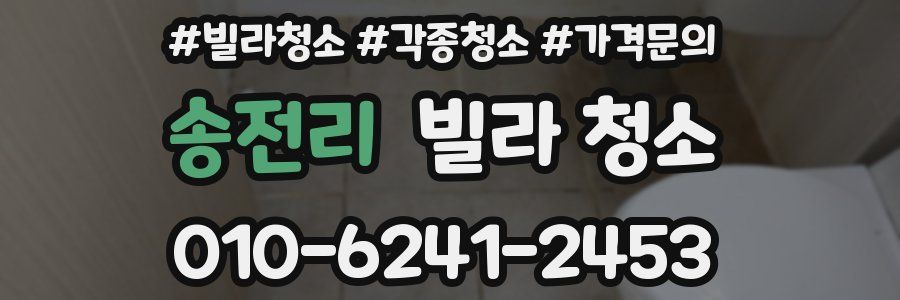 송전리 빌라 청소