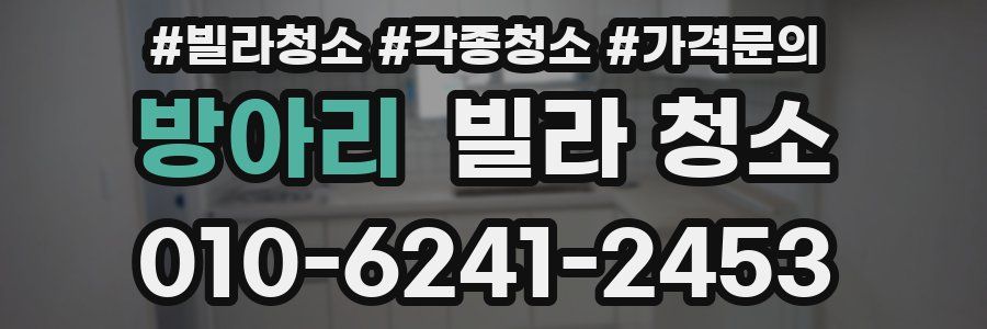 방아리 빌라 청소