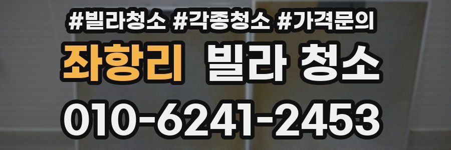 좌항리 빌라 청소