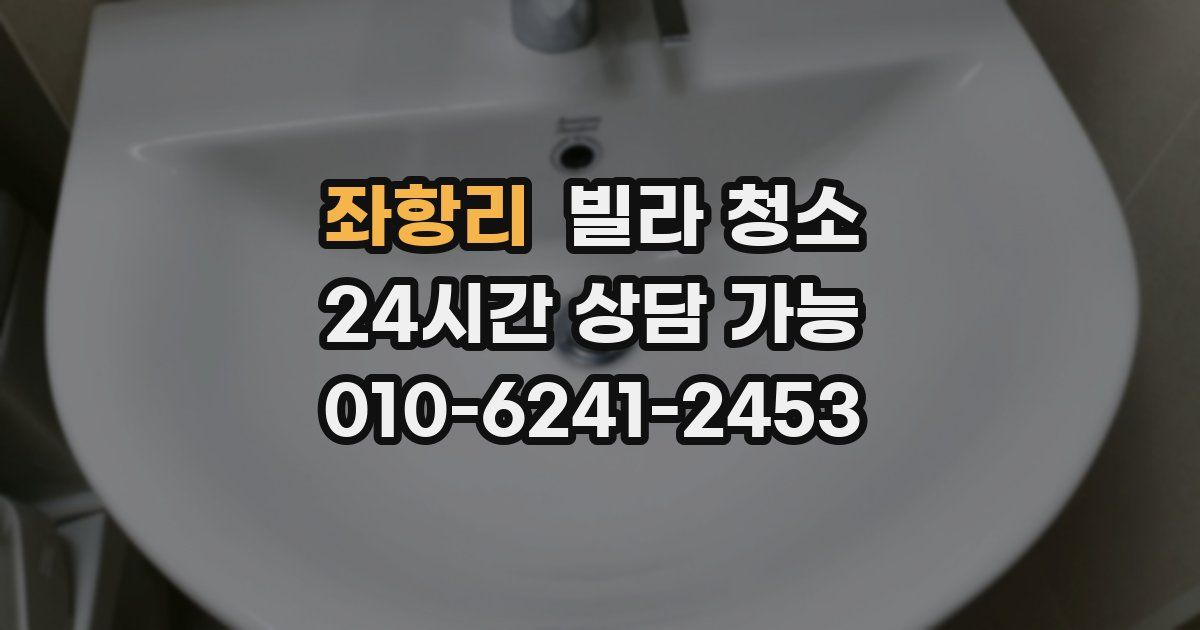 좌항리 빌라 청소