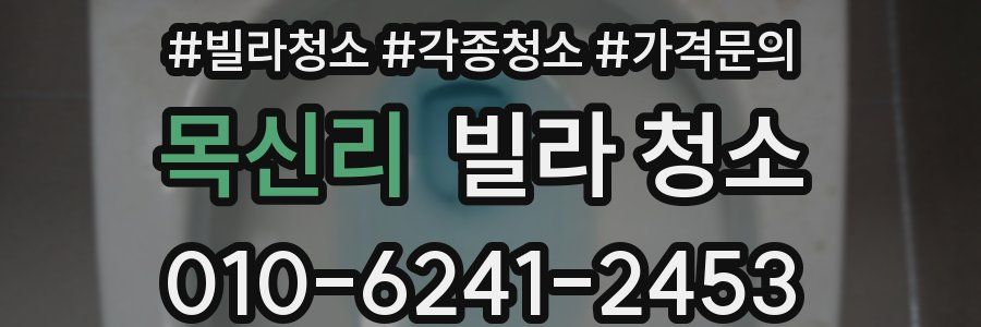 목신리 빌라 청소