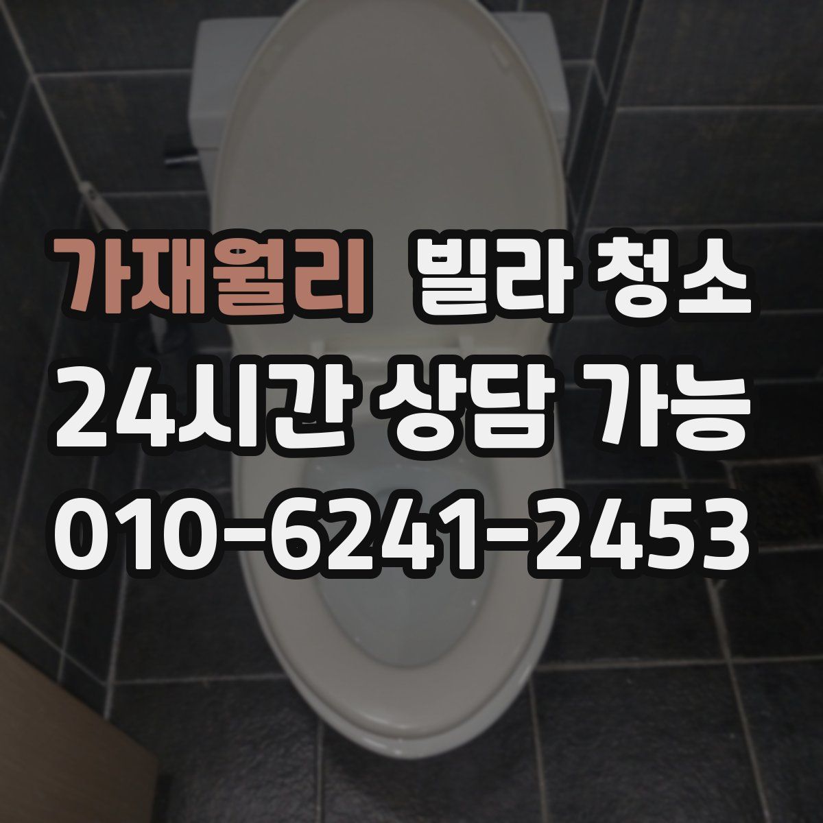 가재월리 빌라 청소