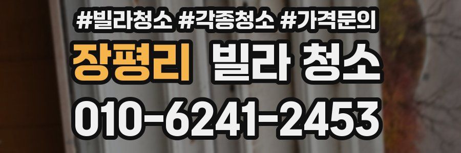 장평리 빌라 청소