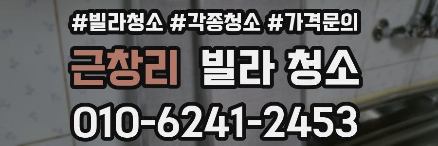 근창리 빌라 청소