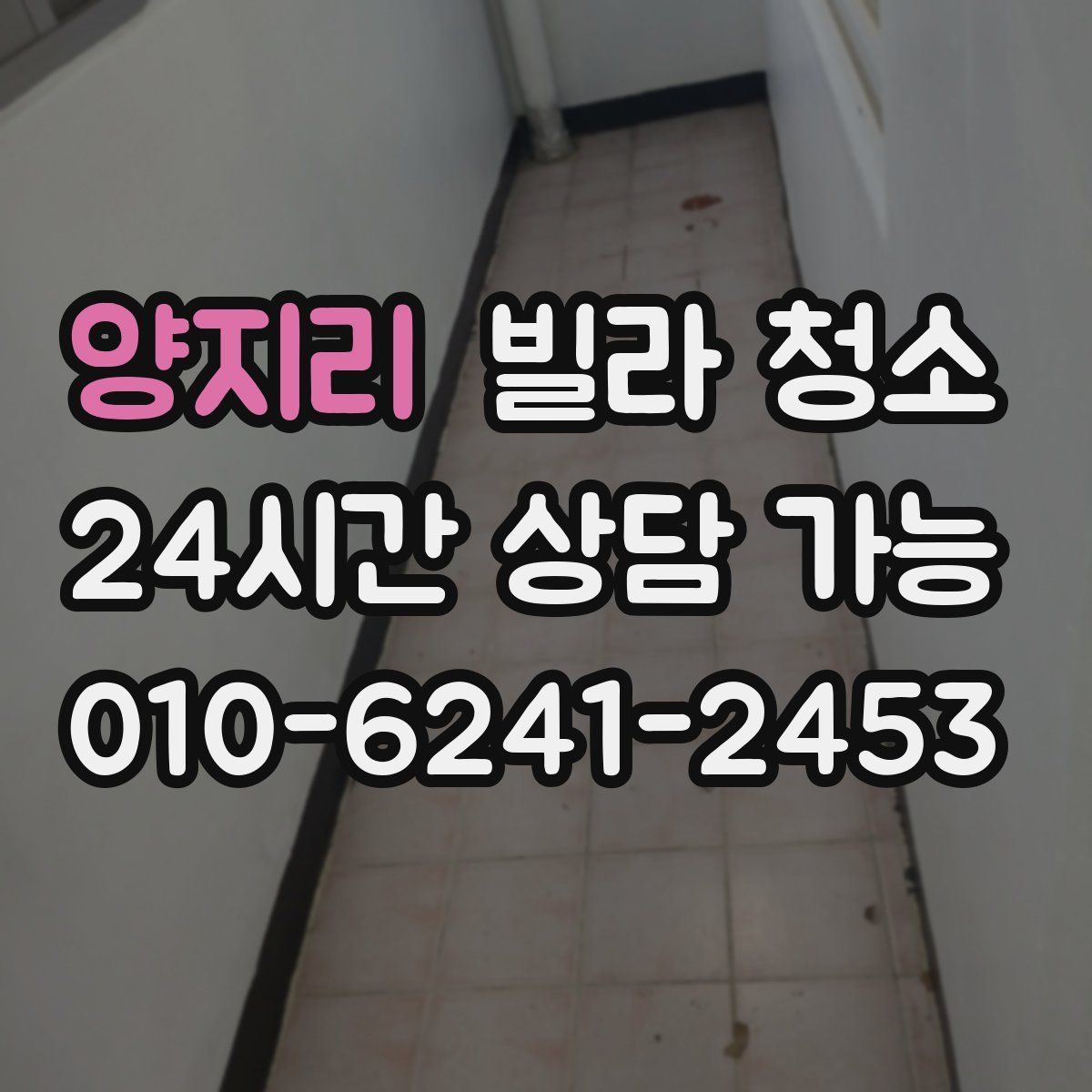 양지리 빌라 청소