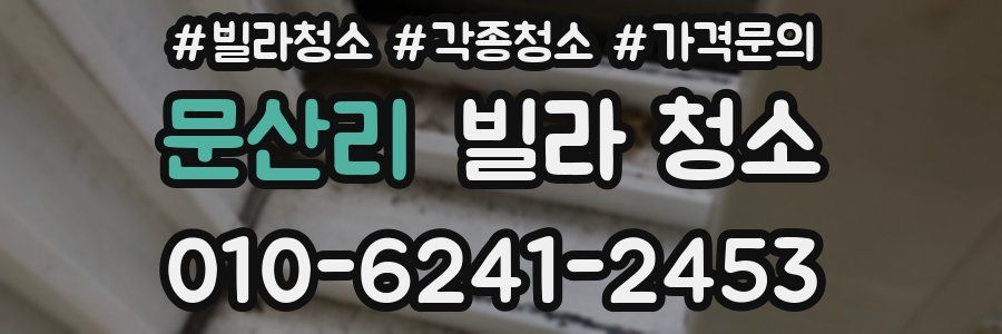 문산리 빌라 청소