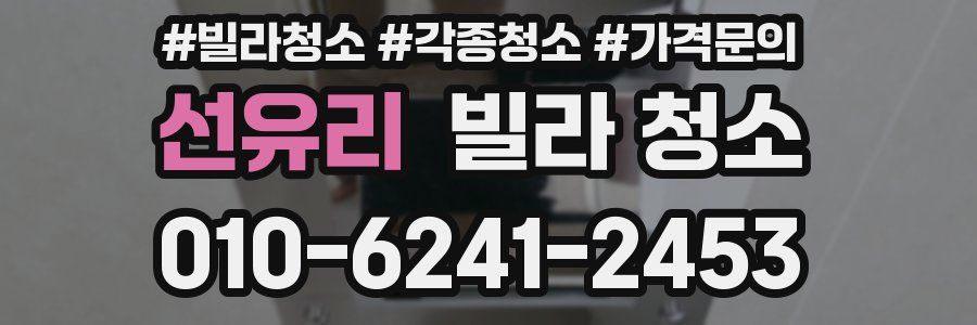선유리 빌라 청소