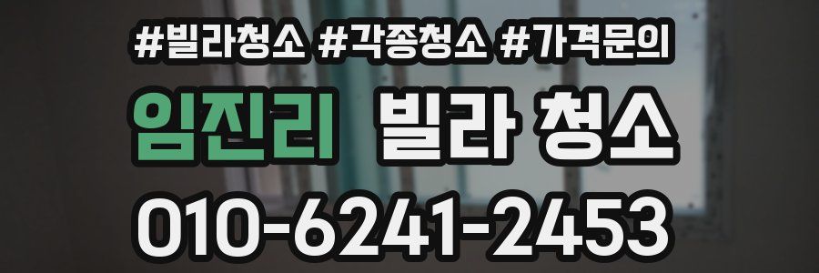 임진리 빌라 청소