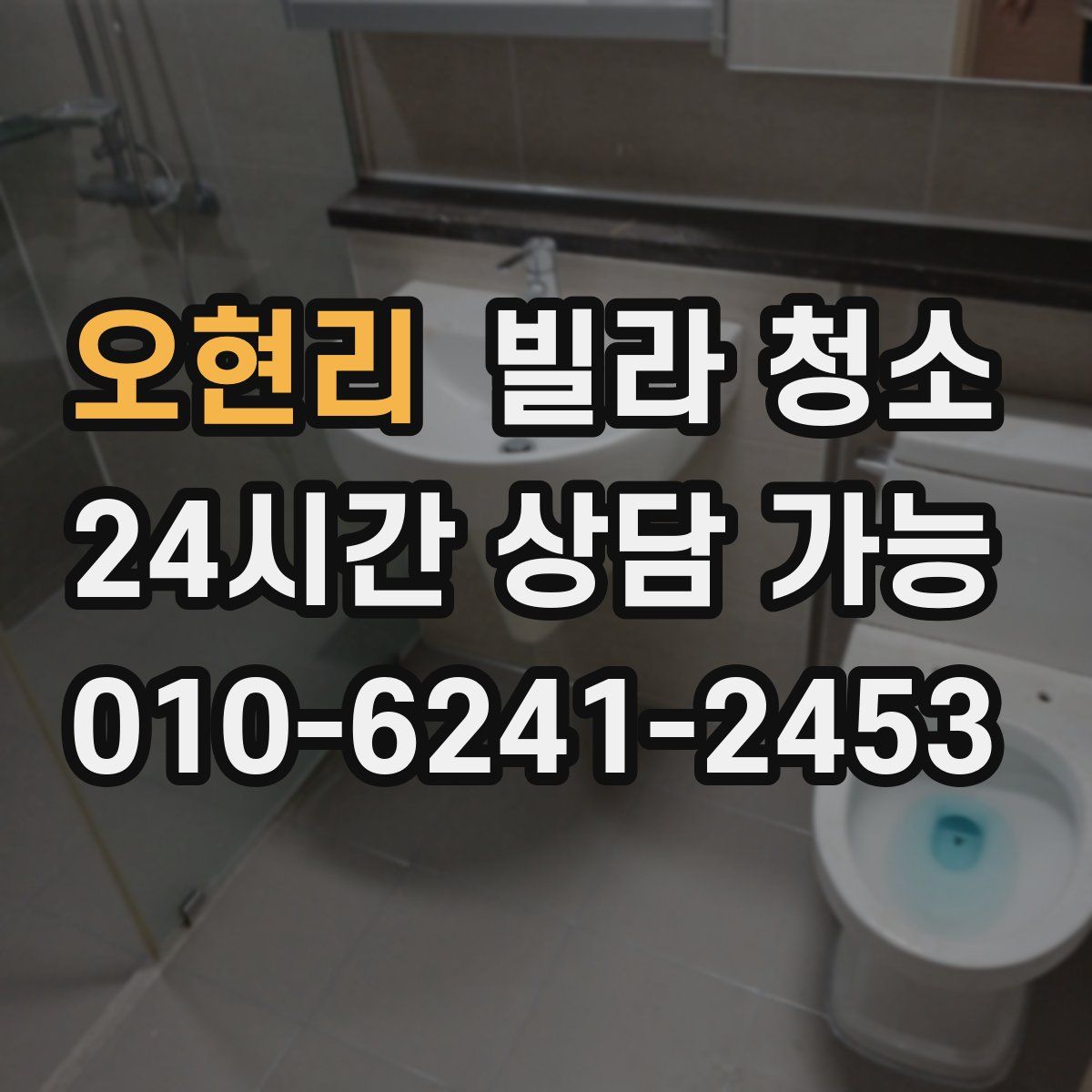 오현리 빌라 청소