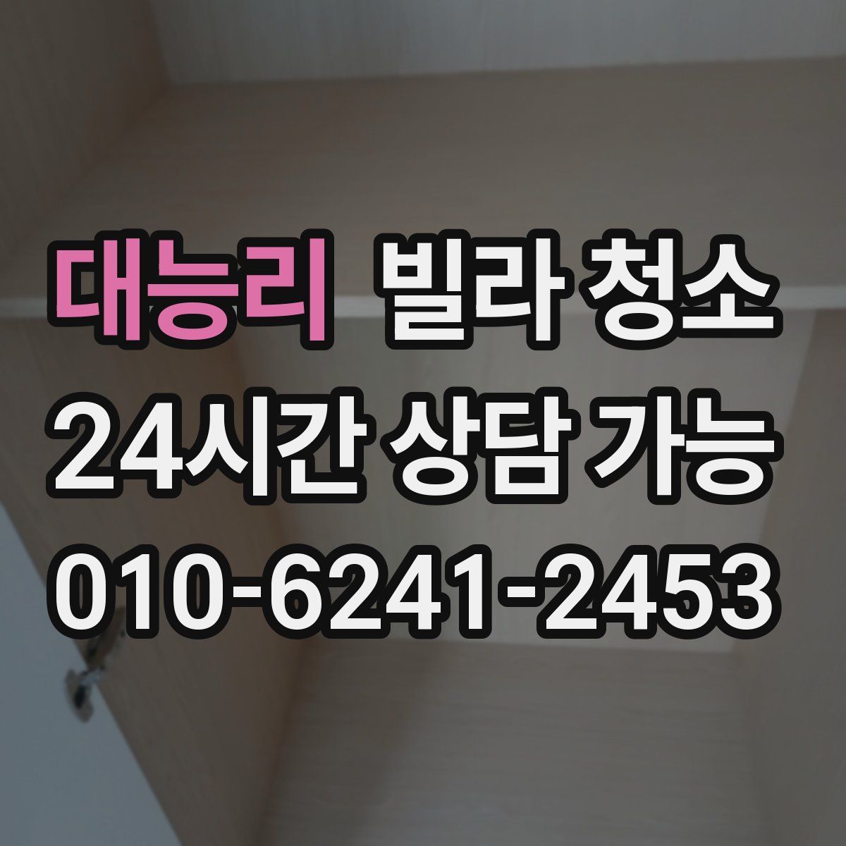 대능리 빌라 청소