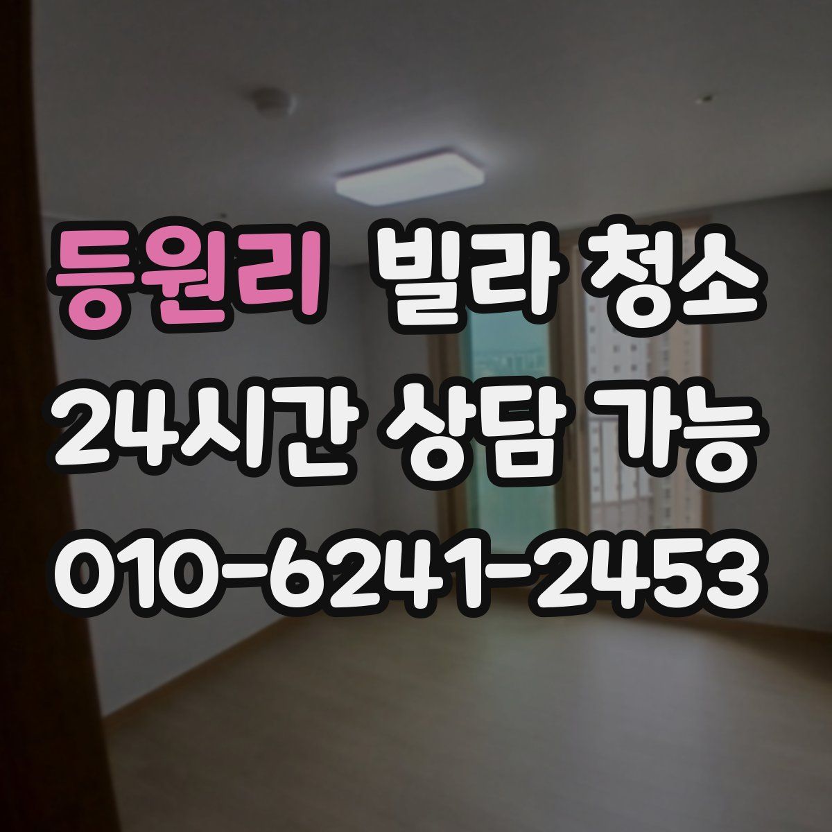 등원리 빌라 청소