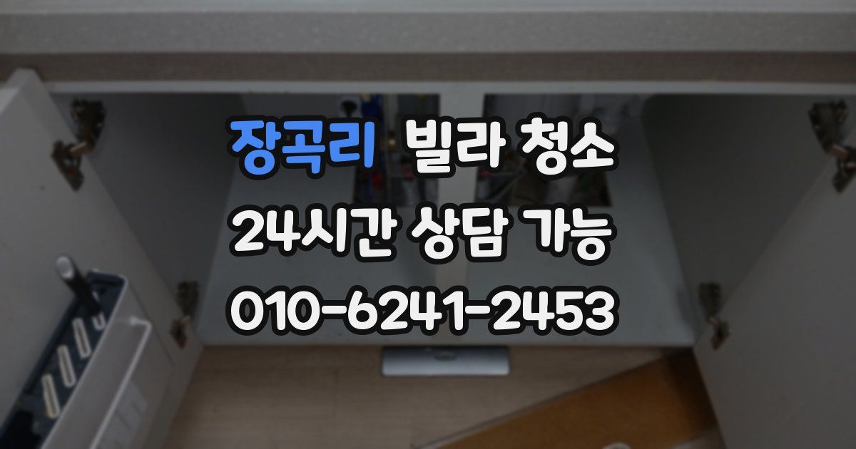 장곡리 빌라 청소