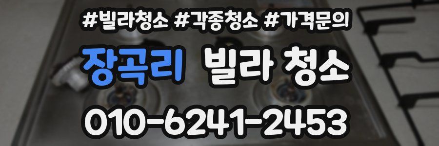 장곡리 빌라 청소