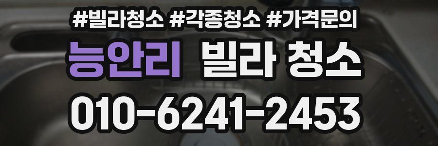 능안리 빌라 청소