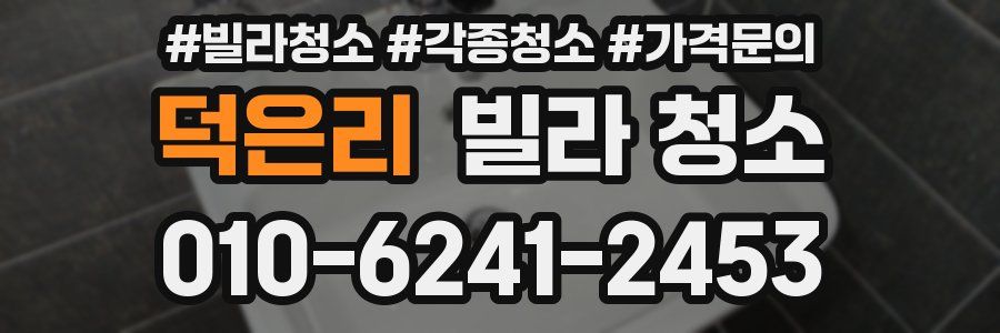 덕은리 빌라 청소