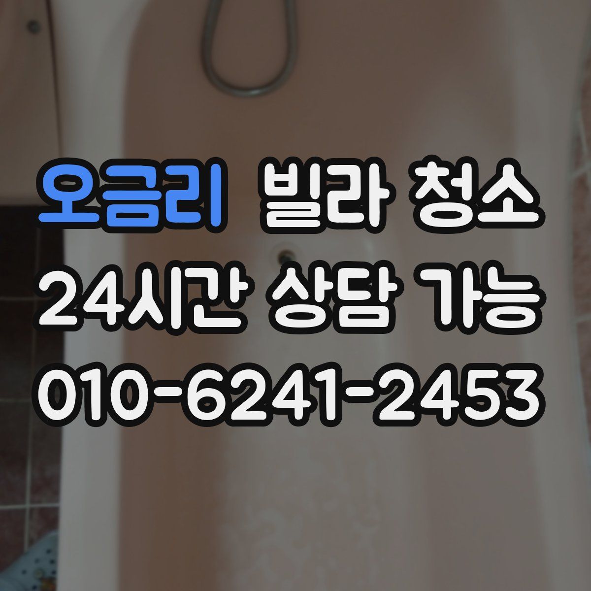 오금리 빌라 청소