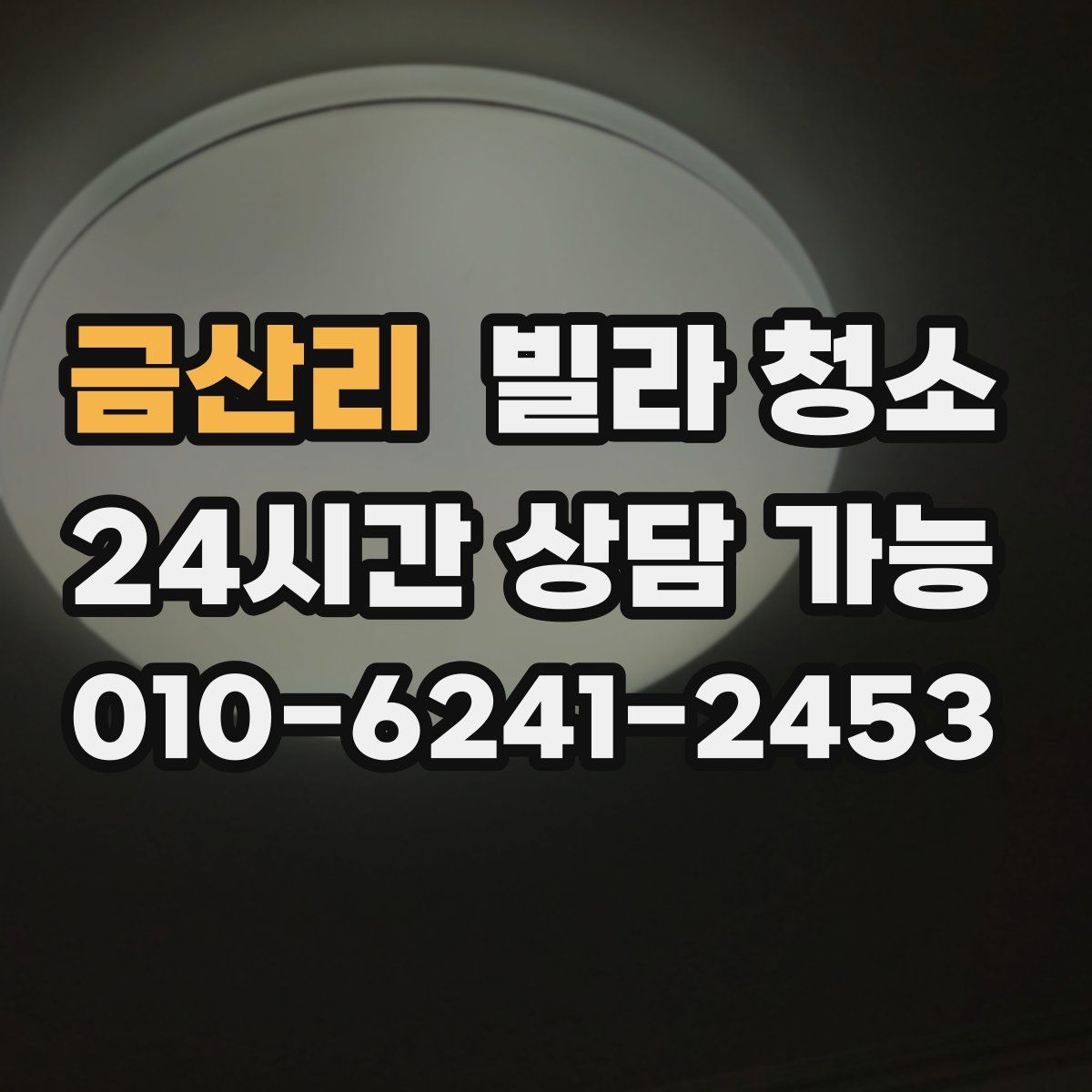 금산리 빌라 청소