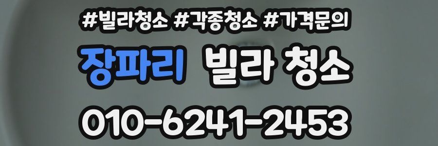 장파리 빌라 청소