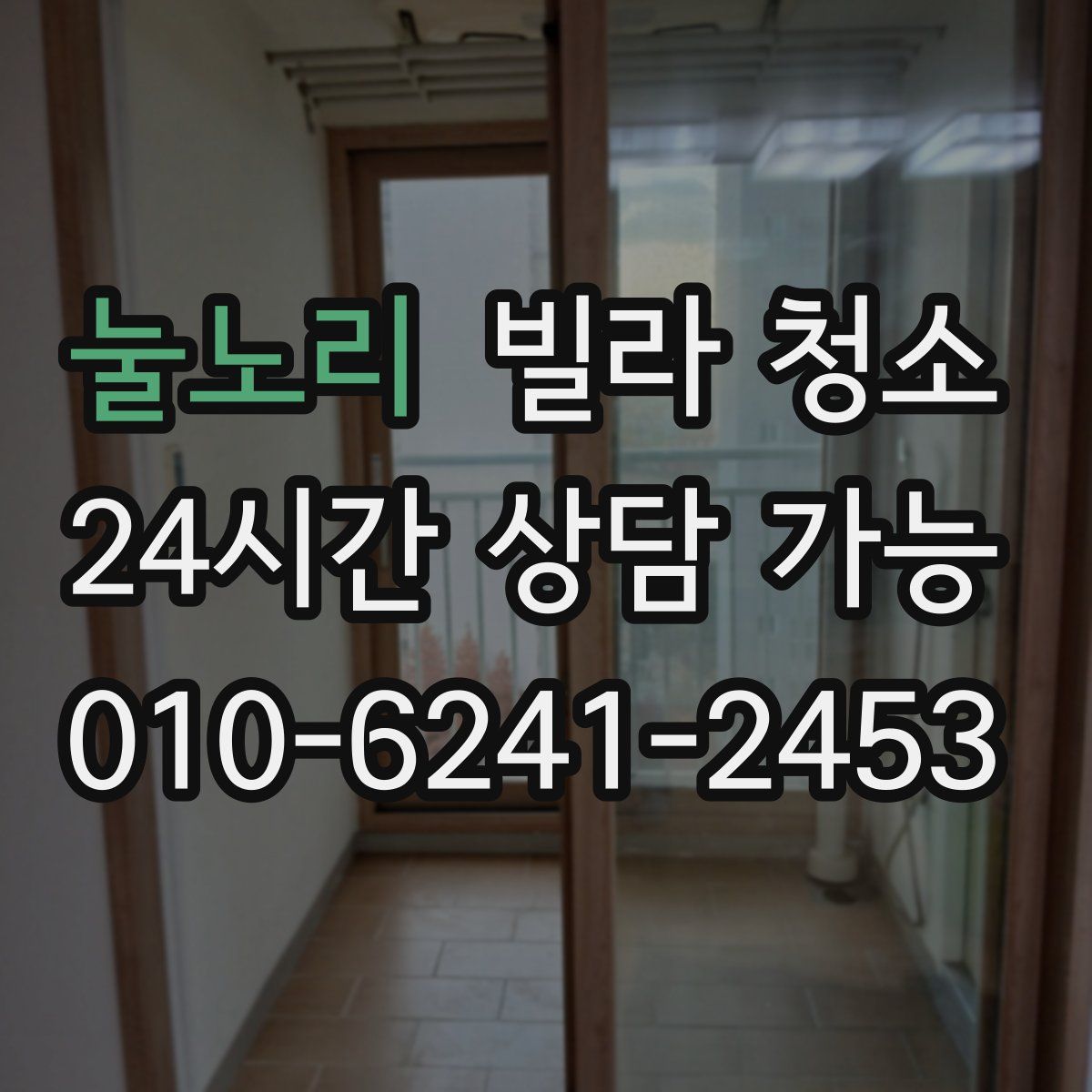 눌노리 빌라 청소