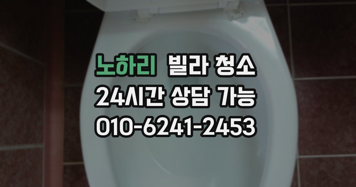 노하리 빌라 청소