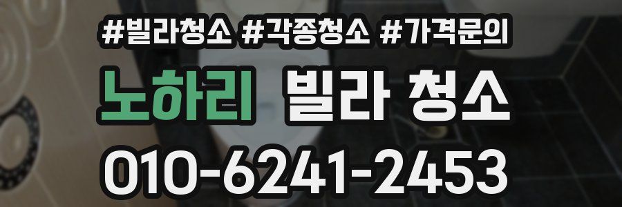 노하리 빌라 청소