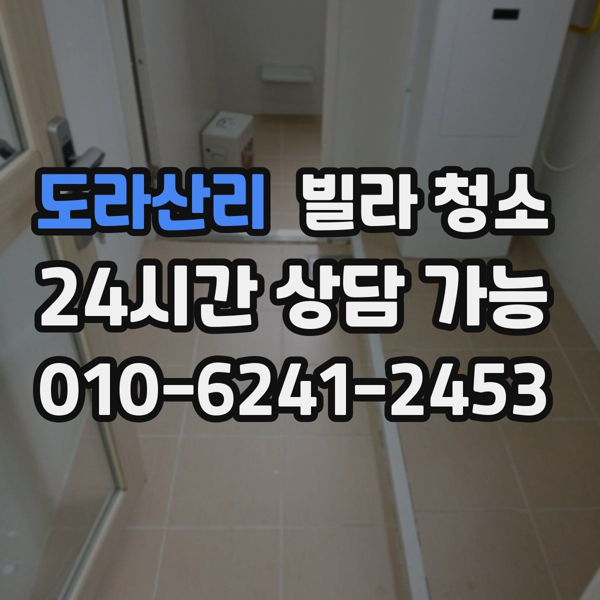 도라산리 빌라 청소