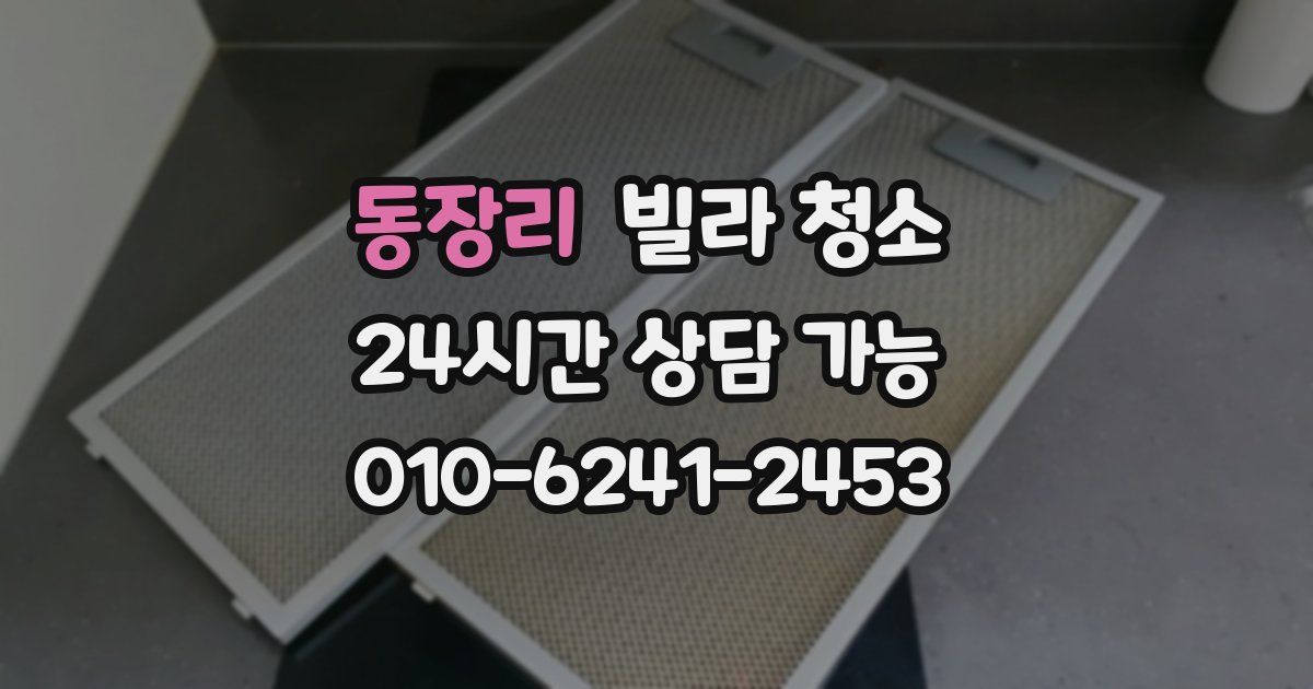 동장리 빌라 청소