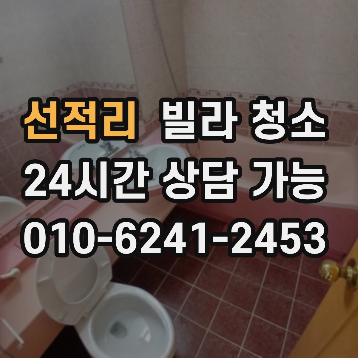 선적리 빌라 청소