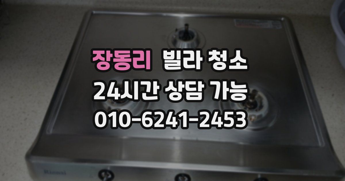 장동리 빌라 청소