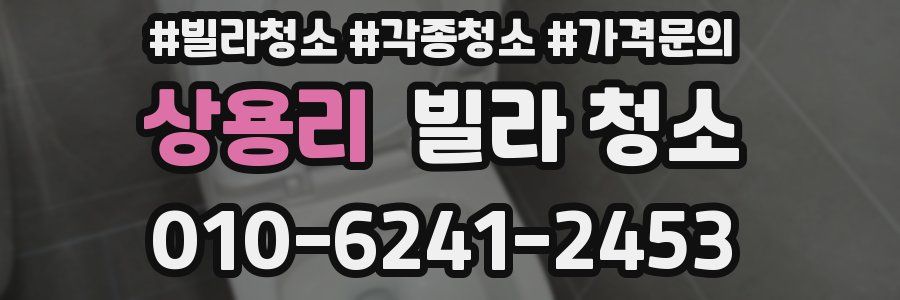 상용리 빌라 청소