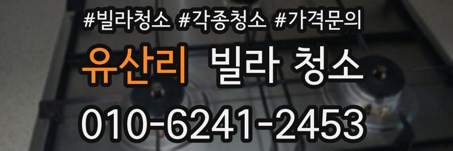 유산리 빌라 청소