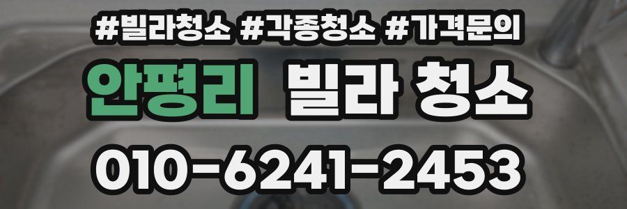 안평리 빌라 청소