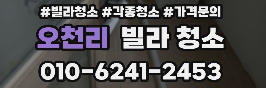 오천리 빌라 청소