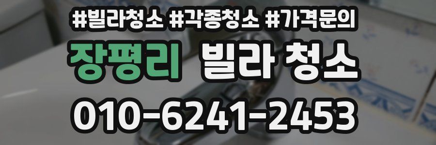 장평리 빌라 청소