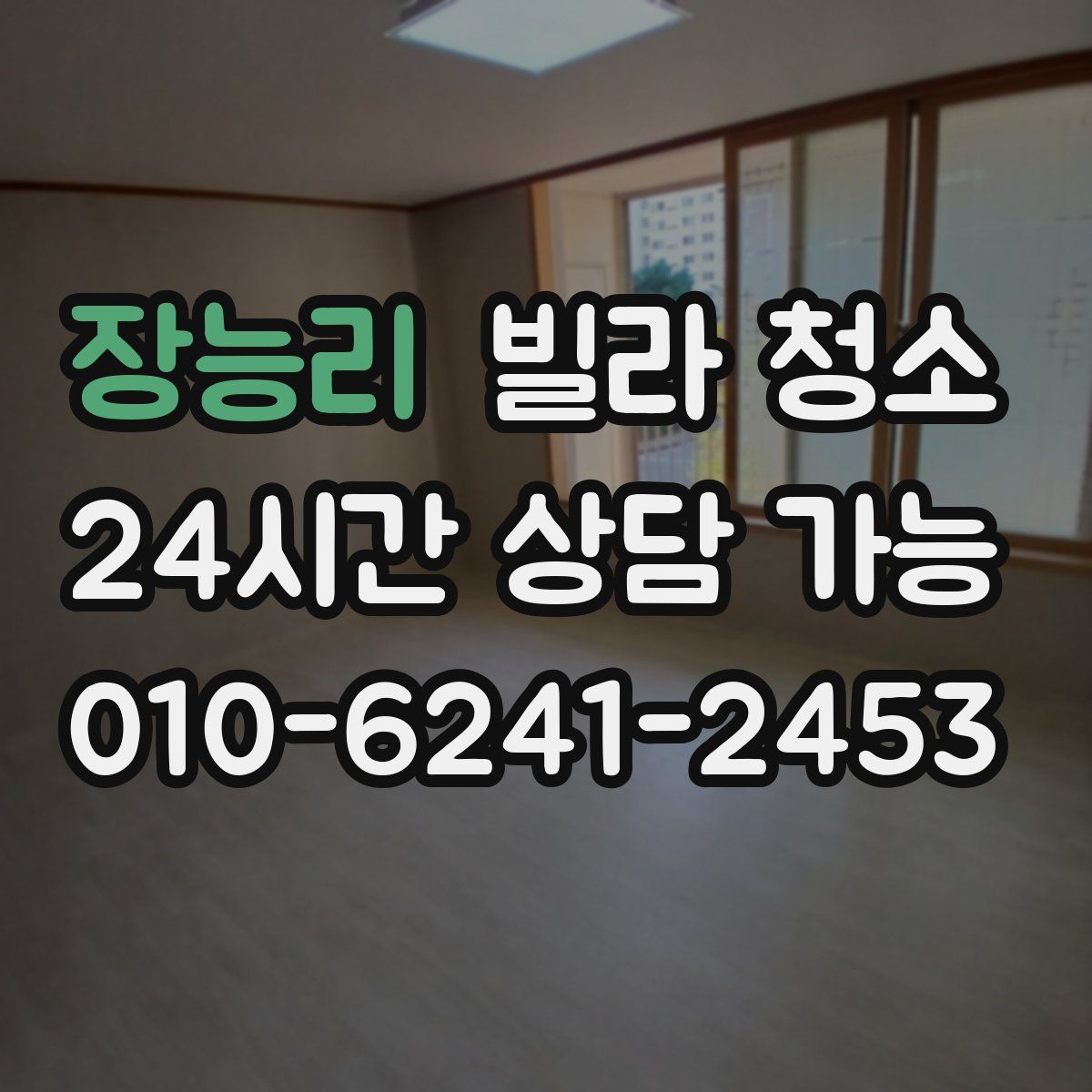 장능리 빌라 청소