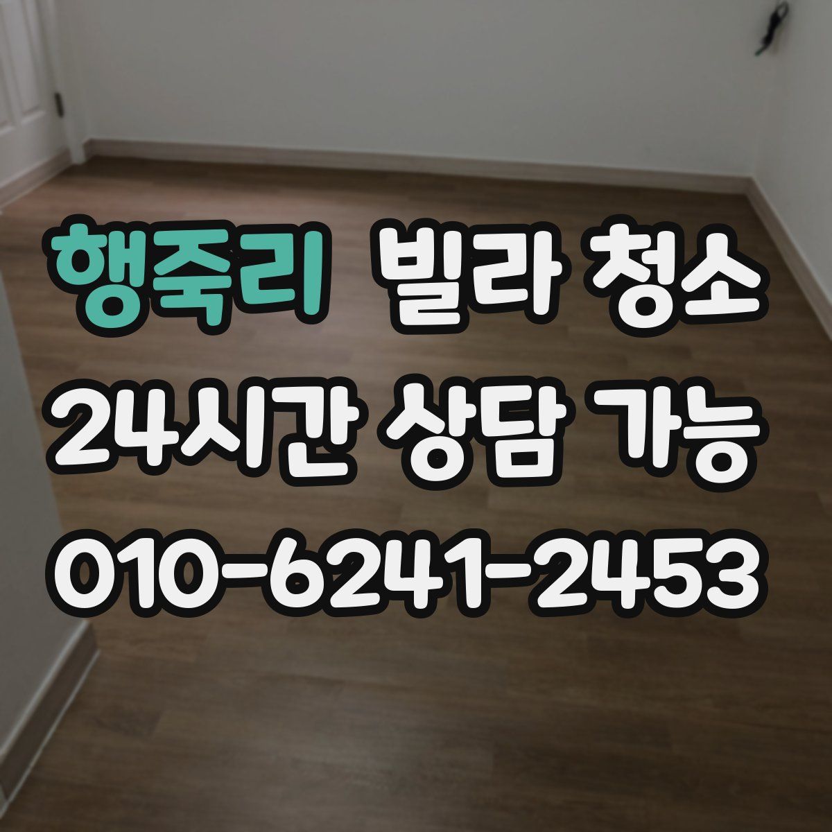 행죽리 빌라 청소