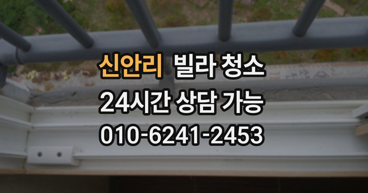 신안리 빌라 청소