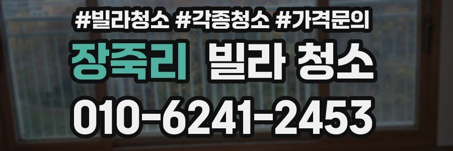 장죽리 빌라 청소