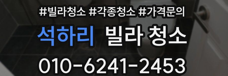 석하리 빌라 청소