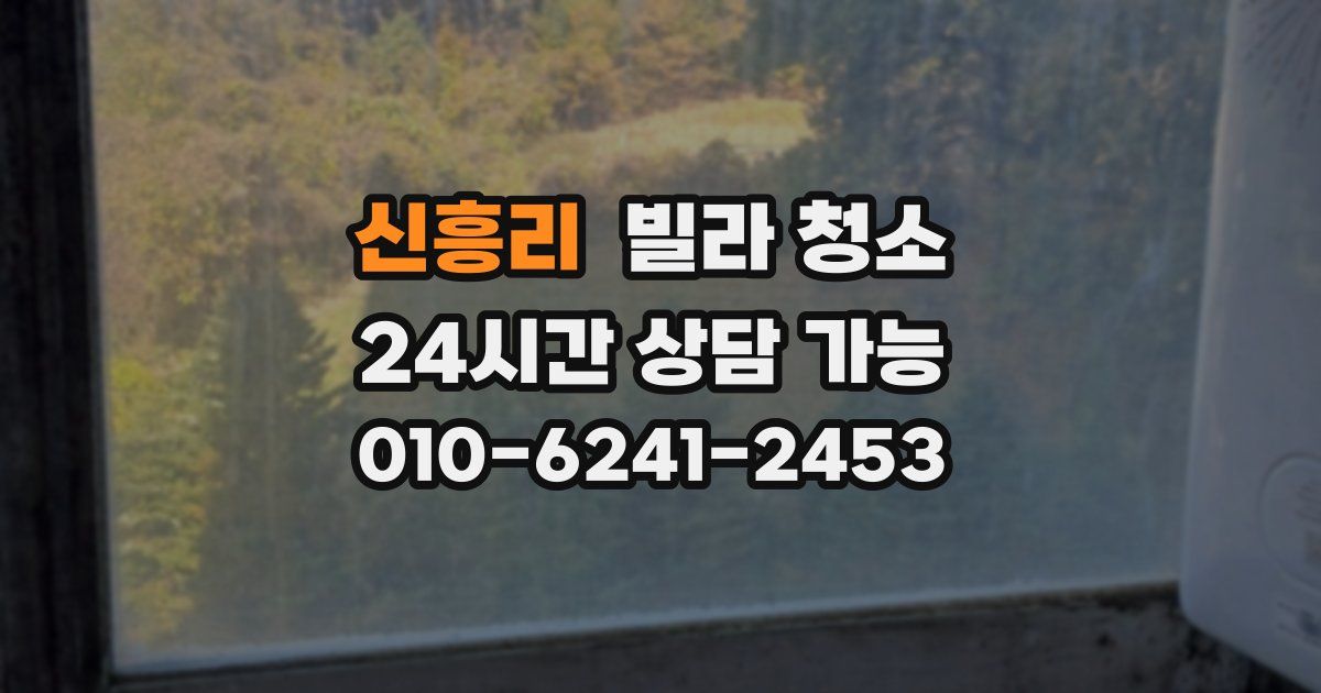 신흥리 빌라 청소