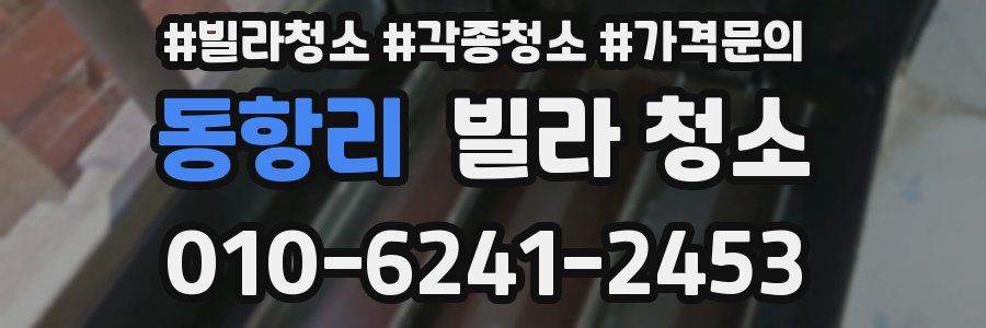 동항리 빌라 청소