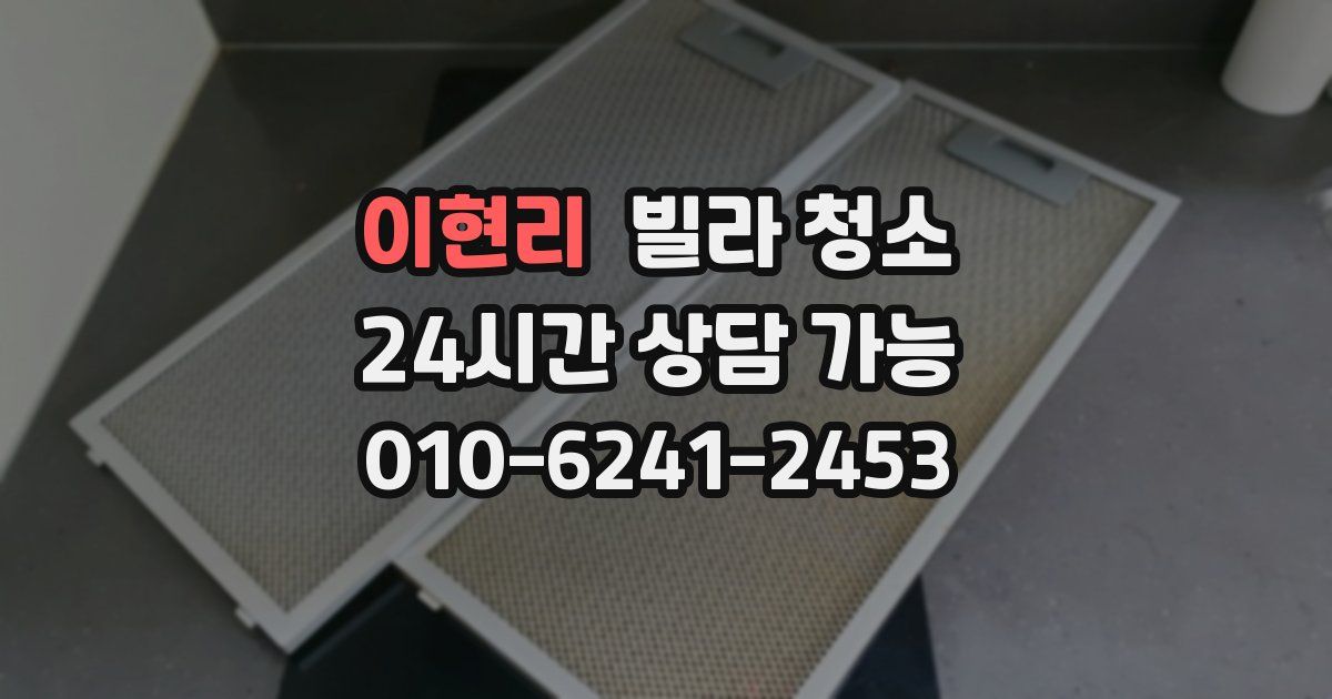 이현리 빌라 청소