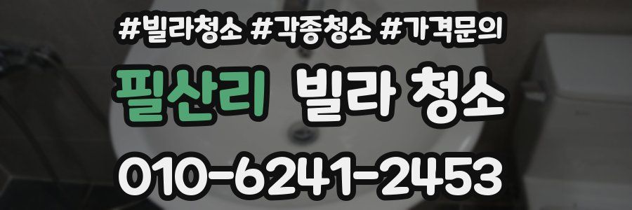 필산리 빌라 청소