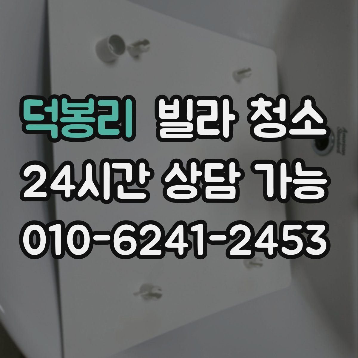 덕봉리 빌라 청소