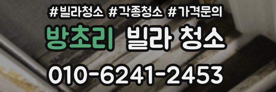 방초리 빌라 청소