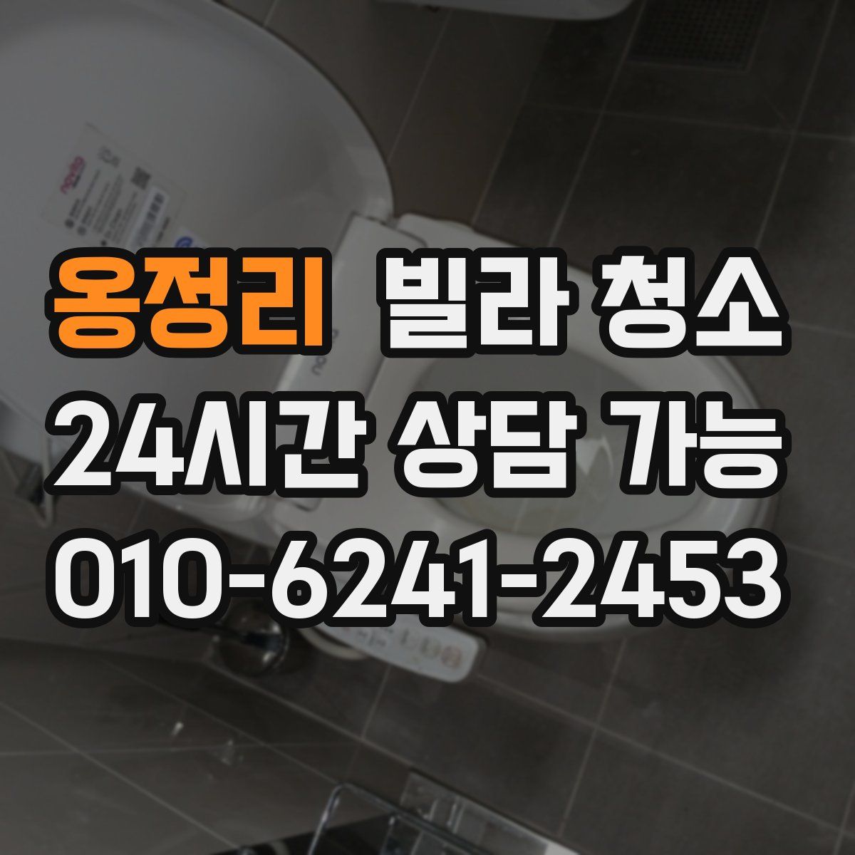 옹정리 빌라 청소