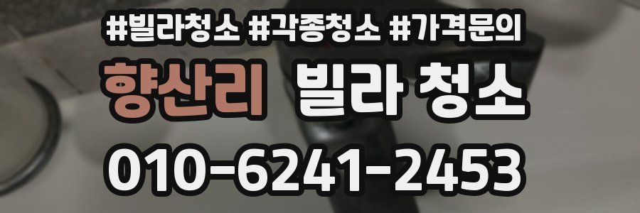 향산리 빌라 청소