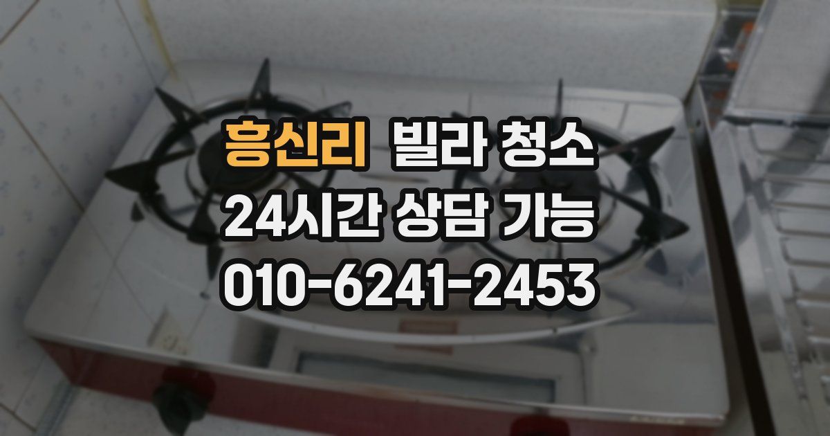 흥신리 빌라 청소