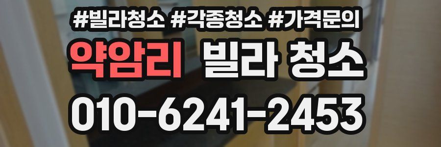 약암리 빌라 청소